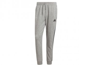 Adidas Essentials Παντελόνι Φόρμας με Λάστιχο Fleece Γκρι GK8824 - adidas performance - 