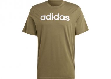 adidas Essentials Single Jersey Linear Embroidered Logo Tee M IC9280 - adidas performance - 