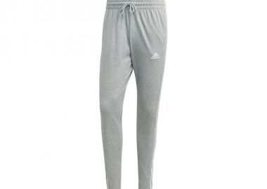 adidas Essentials Single Jersey Tapered Open Hem 3Stripes M IC0046 pants - adidas performance - 