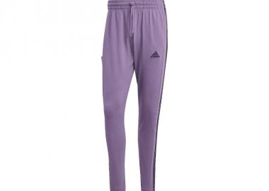 adidas Essentials Single Jersey Tapered Open Hem 3Stripes M Pants IJ8699 - adidas performance - 