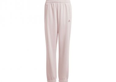 adidas Essentials Small Logo Feel Cozy Fleece Jr JF8746 pants - adidas performance - 