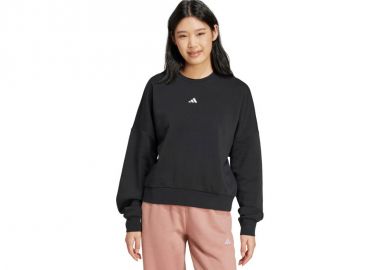 adidas Essentials Small Logo Feelcozy Women's Sweatshirt Black JC5932 - adidas performance - 
