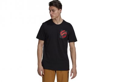 Adidas Five Ten Brand Brave Ανδρικό T-shirt Μαύρο με Στάμπα GM4584 - adidas performance - 