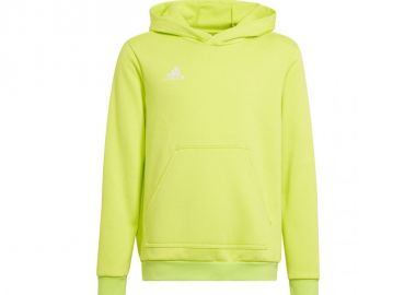 Adidas Fleece Παιδικό Φούτερ με Κουκούλα και Τσέπες Κίτρινο Entrada 22 HC5069 - adidas performance - 