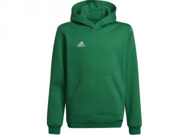 Adidas Fleece Παιδικό Φούτερ με Κουκούλα και Τσέπες Πράσινο HI2143 - adidas performance - 
