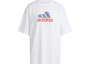 adidas Flower Pack Badge of Sport Women's Tshirt White IT1421 - adidas performance - 