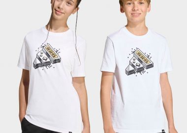 ADIDAS GAMING GRAPHIC T-SHIRT ΑΣΠΡΟ - ADIDAS PERFORMANCE - 