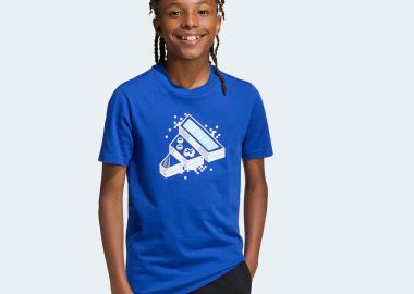 ADIDAS GAMING GRAPHIC T-SHIRT ΜΠΛΕ - ADIDAS PERFORMANCE - 