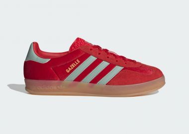 adidas Gazelle Indoor Better Scarlet Hazy Green Women's IG6786 MBS - adidas Originals - 