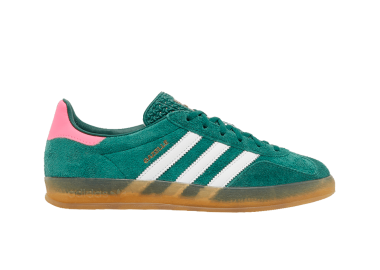 adidas Gazelle Indoor Collegiate Green Lucid Pink Women's IG5929 MBS - adidas Originals - 