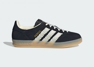 adidas Gazelle Indoor Core Black Cream White Gum Women's JS1412 MBS - adidas Originals - 