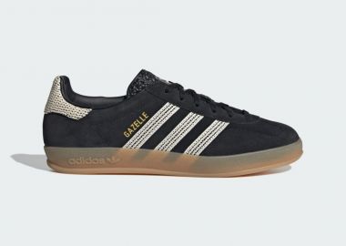 adidas Gazelle Indoor Core Black Wonder White Women's JI2755 MBS - adidas Originals - 