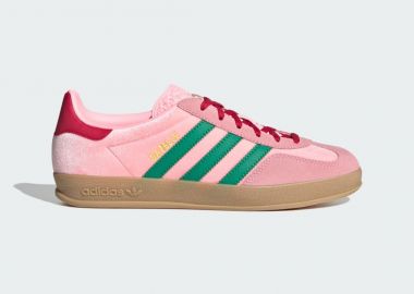 adidas Gazelle Indoor Pink Velvet Women's JI2713 MBS - adidas Originals - 