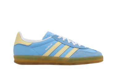 adidas Gazelle Indoor Semi Blue Burst Almost Yellow Women's IE2960 MBS - adidas Originals - 
