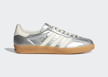 adidas Gazelle Indoor Silver Metallic Core White JR1206 MBS - adidas Originals - 