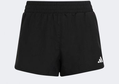 ADIDAS GIRLS' ESSENTIALS AEROREADY 3-STRIPES SHORTS ΜΑΥΡΟ - ADIDAS PERFORMANCE - 