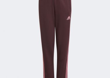 ADIDAS GIRLS 3-STRIPES TAPERED LEG PANTS ΜΩΒ - ADIDAS PERFORMANCE - 