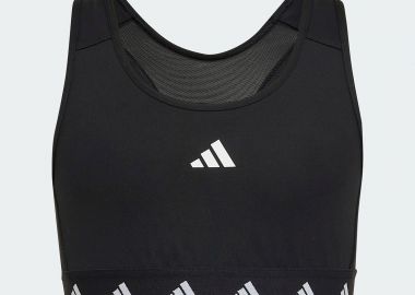 ADIDAS GIRLS AEROREADY TECHFIT SPORTS BRA ΜΑΥΡΟ - ADIDAS PERFORMANCE - 