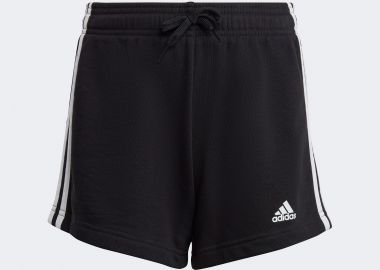 ADIDAS GIRLS ESSENTIALS 3-STRIPES SHORTS ΜΑΥΡΟ - ADIDAS PERFORMANCE - 
