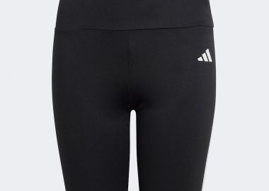 ADIDAS GIRLS TRAIN ESSENTIALS AEROREADY 3-STRIPES TRAINING BIKER TIGHTS ΜΑΥΡΟ - ADIDAS PERFORMANCE - 