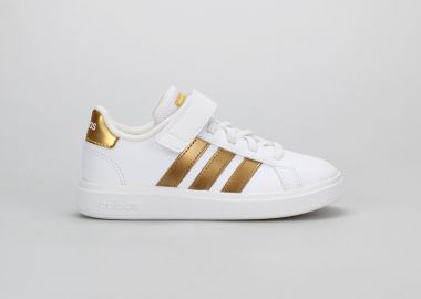 ADIDAS GRAND COURT 2.0 EL KIDS ΑΣΠΡΟ - ADIDAS PERFORMANCE - 