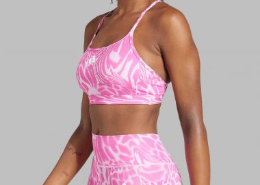 Adidas γυναικείο αθλητικό μπουστάκι με all-over print 