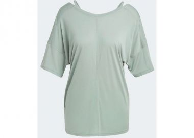 Adidas Γυναικείο Αθλητικό T-shirt Fast Drying Τιρκουάζ HR5078 - adidas performance - 