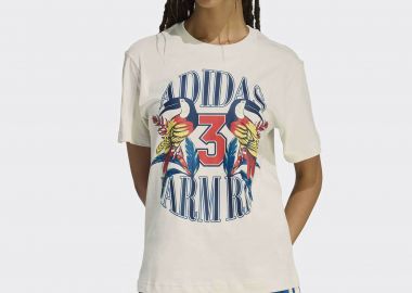 Adidas γυναικείο T-shirt με λογότυπο Loose Fit 
