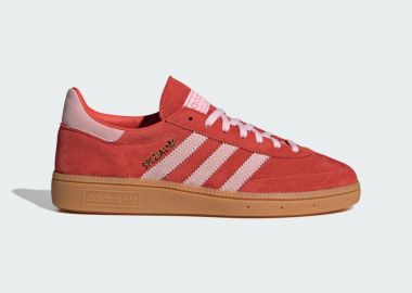 adidas Handball Spezial Bright Red Clear Pink Women's IE5894 MBS - adidas Originals - 