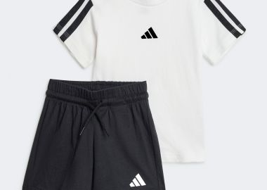 ADIDAS INFANTS ESSENTIALS TEE SET ΑΣΠΡΟ - ADIDAS PERFORMANCE - 