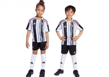 adidas Juventus 2526 Home Kids' Kit White and Black JN5220 - adidas performance - 
