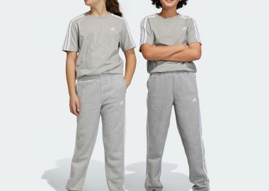 ADIDAS KIDS ESSENTIALS 3-STRIPES FLEECE JOGGERS ΓΚΡΙ - ADIDAS PERFORMANCE - 