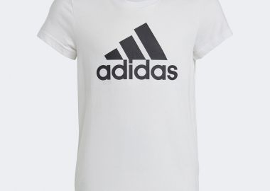 ADIDAS KIDS ESSENTIALS BIG LOGO COTTON T-SHIRT ΑΣΠΡΟ - ADIDAS PERFORMANCE - 