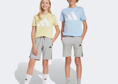 ADIDAS KIDS ESSENTIALS SHORTS ΓΚΡΙ - ADIDAS PERFORMANCE - 