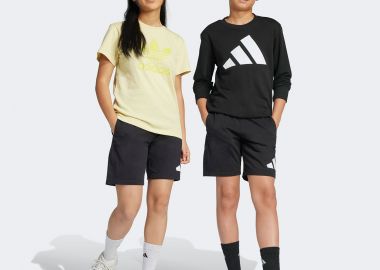 ADIDAS KIDS ESSENTIALS SHORTS ΜΑΥΡΟ - ADIDAS PERFORMANCE - 