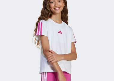 ADIDAS KIDS ESSENTIALS T-SHIRT ΑΣΠΡΟ - ADIDAS PERFORMANCE - 