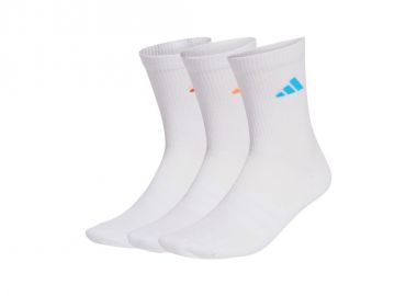 adidas Linear Crew Cushioned Sportswear Crew C 3P socks white KC9623 - adidas performance - 