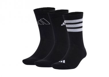 adidas Logo 3 Pairs Socks Black JI6315 - adidas performance - 