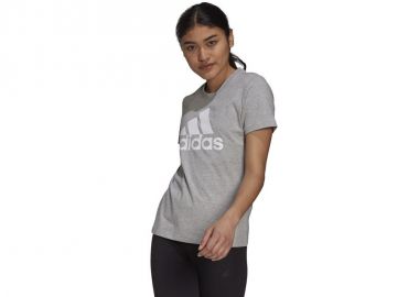 Adidas Loungewear Essentials Γυναικείο Αθλητικό T-shirt Medium Grey Heather H07808 - adidas performance - 