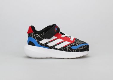ADIDAS MARVEL'S SPIDER-MAN RUNFALCON 5 INFANTS SHOES ΜΑΥΡΟ - ADIDAS PERFORMANCE - 