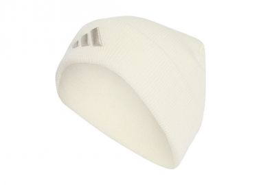 Adidas New Logo Beanie Cuff Cream JX5745 - adidas performance - 