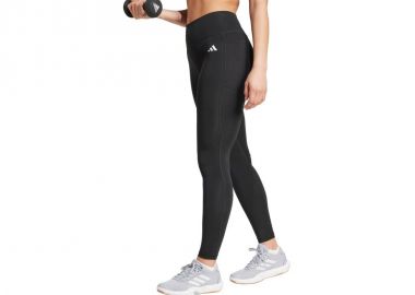adidas Optime Essentials Stash Pocket FullLength Women's Leggings Black IT2280 - adidas performance - 