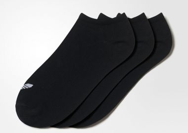 ADIDAS ORIGINALS TREFOIL LINER SOCKS 3 PAIRS ΜΑΥΡΟ - ADIDAS PERFORMANCE - 