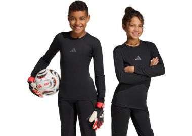 adidas Padded Goalkepper Longsleeve Kids' Shirt Black KA1678 - adidas performance - 