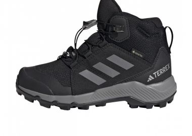 Adidas Παιδικά Μποτάκια Πεζοπορίας Terrex Mid Gore Tex Αδιάβροχα Μαύρα IF7522 - adidas performance - 