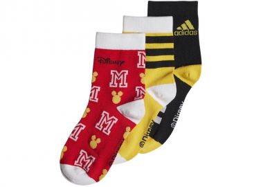 Adidas Παιδικές Κάλτσες Μακριές Axdisney Πολύχρωμες 3 Ζευγάρια HT6407 - adidas performance - 
