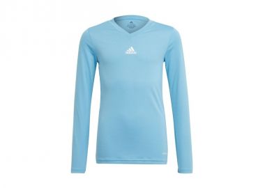 Adidas Παιδική Χειμερινή Μπλούζα Μακρυμάνικη Γαλάζια Team Base GN7512 - adidas performance - 