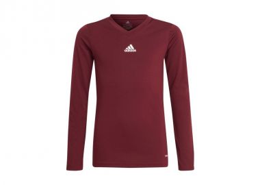 Adidas Παιδική Χειμερινή Μπλούζα Μακρυμάνικη Μπορντό Team Base GN7510 - adidas performance - 