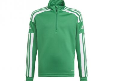 Adidas Παιδική Χειμερινή Μπλούζα Μακρυμάνικη Πράσινη Squadra 21 GP6471 - adidas performance - 