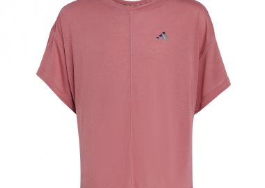 Adidas Παιδική Καλοκαιρινή Μπλούζα Κοντομάνικη Ροζ IC0323 - adidas performance - 